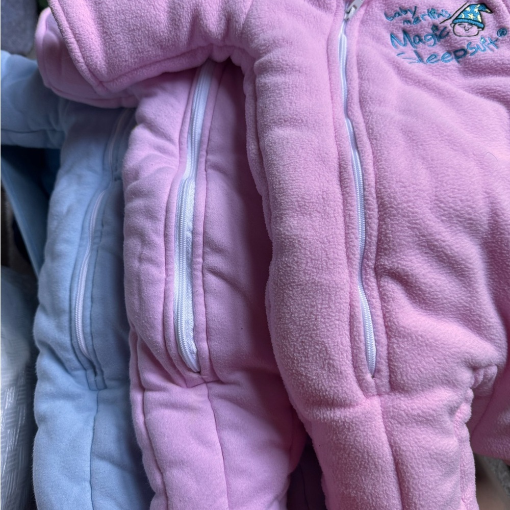 Pink and Blue Baby Sleep Sacks